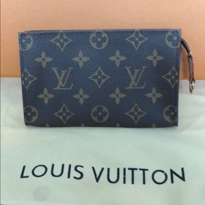 Louis Vuitton Brown Monogram Cosmetic Bag